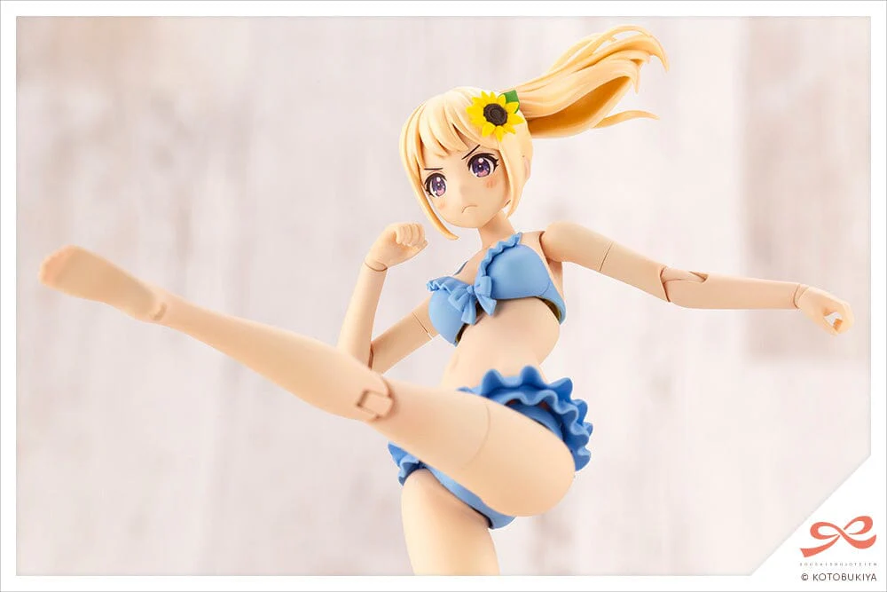 Sousai Shoujo Teien High School Swimsuit Yuki Madoka (Dreaming Style Sunny Sky Vers.) 1/10 Scale Model Kit - Image 11