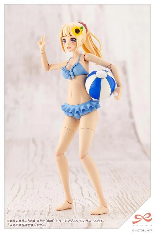 Sousai Shoujo Teien High School Swimsuit Yuki Madoka (Dreaming Style Sunny Sky Vers.) 1/10 Scale Model Kit - Image 12