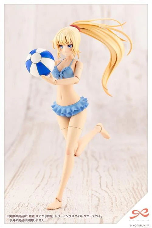 Sousai Shoujo Teien High School Swimsuit Yuki Madoka (Dreaming Style Sunny Sky Vers.) 1/10 Scale Model Kit - Image 13
