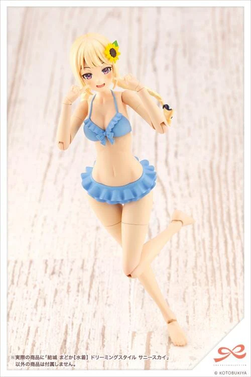 Sousai Shoujo Teien High School Swimsuit Yuki Madoka (Dreaming Style Sunny Sky Vers.) 1/10 Scale Model Kit - Image 14
