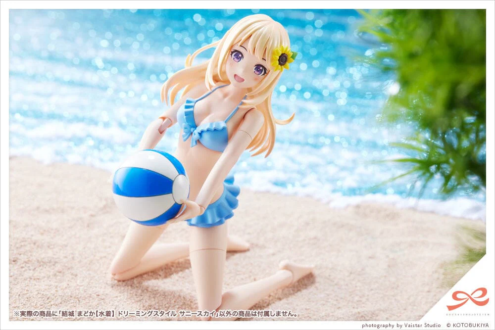 Sousai Shoujo Teien High School Swimsuit Yuki Madoka (Dreaming Style Sunny Sky Vers.) 1/10 Scale Model Kit - Image 15