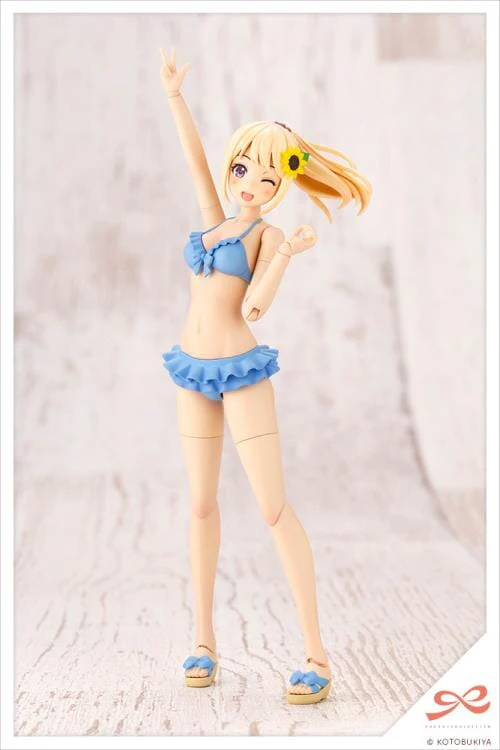 Sousai Shoujo Teien High School Swimsuit Yuki Madoka (Dreaming Style Sunny Sky Vers.) 1/10 Scale Model Kit - Image 2