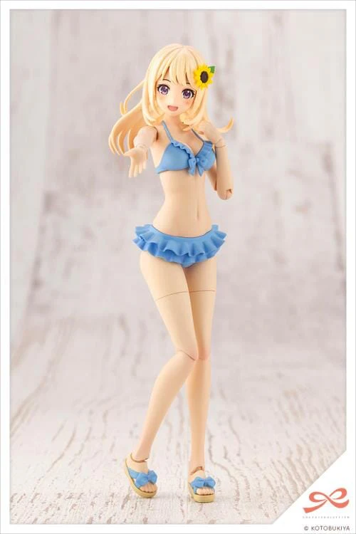 Sousai Shoujo Teien High School Swimsuit Yuki Madoka (Dreaming Style Sunny Sky Vers.) 1/10 Scale Model Kit - Image 4