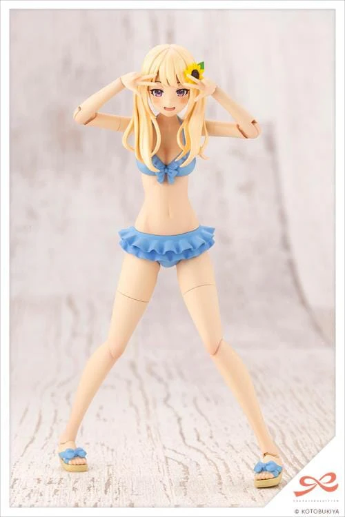 Sousai Shoujo Teien High School Swimsuit Yuki Madoka (Dreaming Style Sunny Sky Vers.) 1/10 Scale Model Kit - Image 6