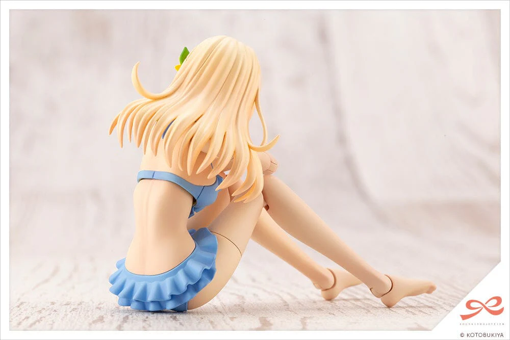 Sousai Shoujo Teien High School Swimsuit Yuki Madoka (Dreaming Style Sunny Sky Vers.) 1/10 Scale Model Kit - Image 9