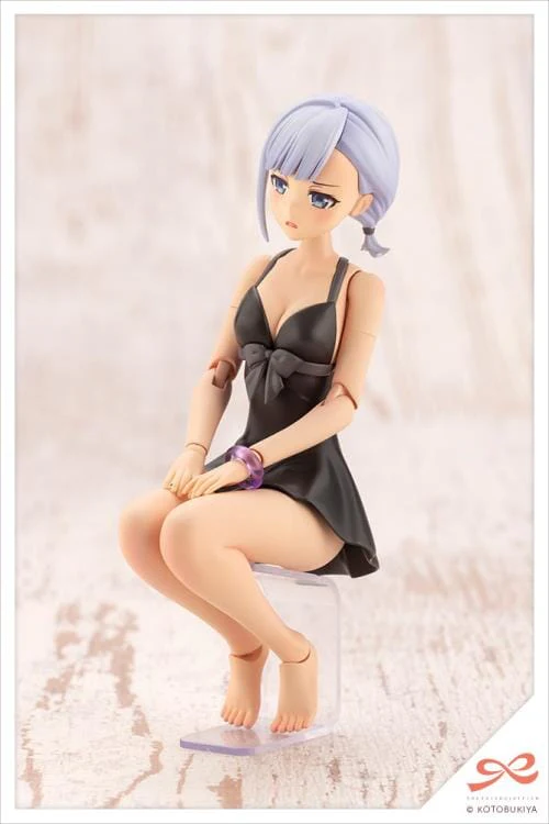 Sousai Shoujo Teien High School Takanashi Koyomi (Dreaming Style Black Swan Swimsuit) 1/10 Scale Model Kit - Image 10