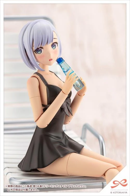 Sousai Shoujo Teien High School Takanashi Koyomi (Dreaming Style Black Swan Swimsuit) 1/10 Scale Model Kit - Image 12