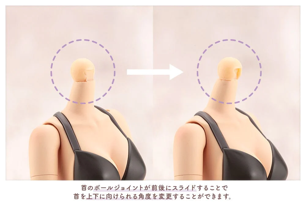 Sousai Shoujo Teien High School Takanashi Koyomi (Dreaming Style Black Swan Swimsuit) 1/10 Scale Model Kit - Image 13