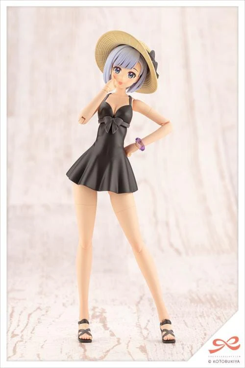 Sousai Shoujo Teien High School Takanashi Koyomi (Dreaming Style Black Swan Swimsuit) 1/10 Scale Model Kit - Image 3