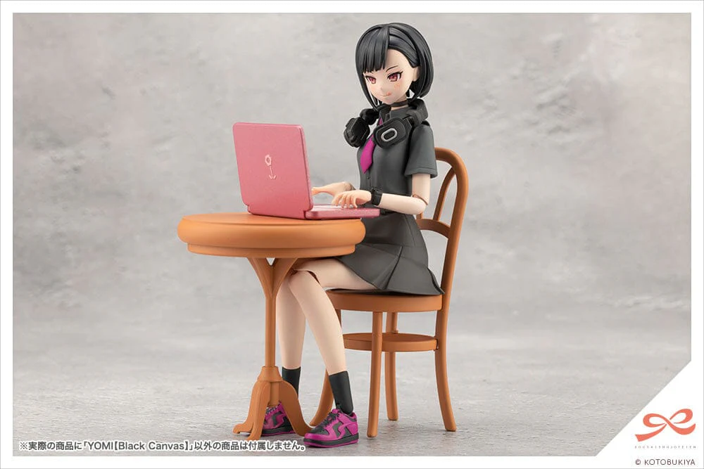 Sousai Shoujo Teien YOMI (Black Canvas) 1/10 Scale Model Kit (Reissue) - Image 2