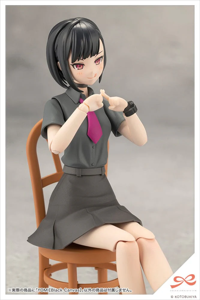 Sousai Shoujo Teien YOMI (Black Canvas) 1/10 Scale Model Kit (Reissue) - Image 8