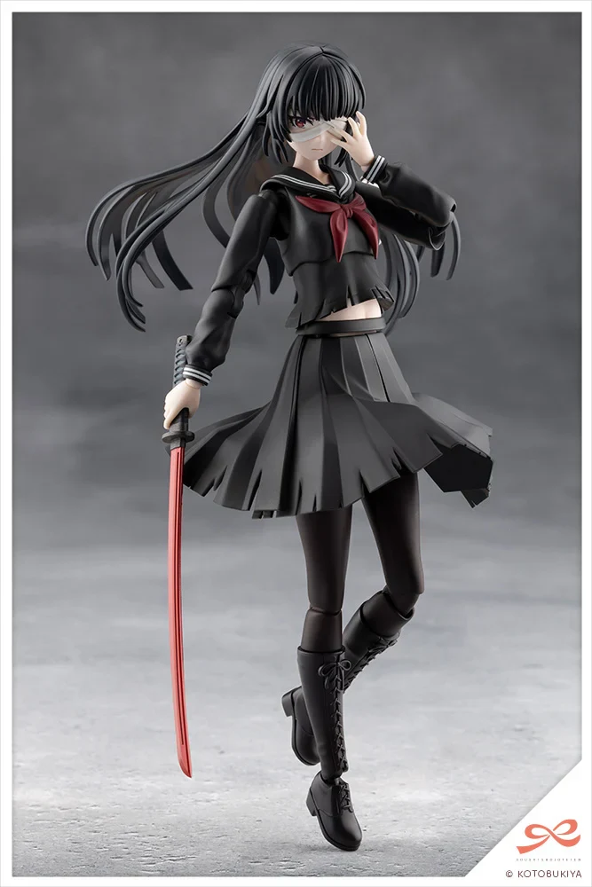 Sousai Shoujo Teien Kuon Yakushiji (Maria Kagaribi Damage Ver.) 1/10 Scale Model Kit - Image 5