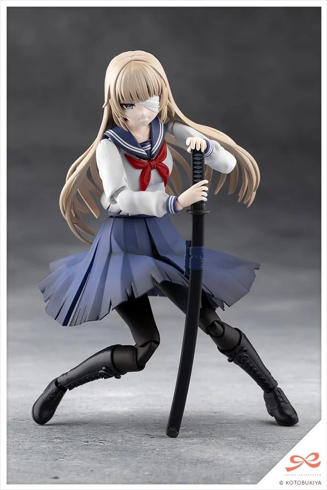 Sousai Shoujo Teien Kuon Yakushiji (Maria Kagaribi Damage Ver. School Girl Emulation) 1/10 Scale Model Kit - Image 11