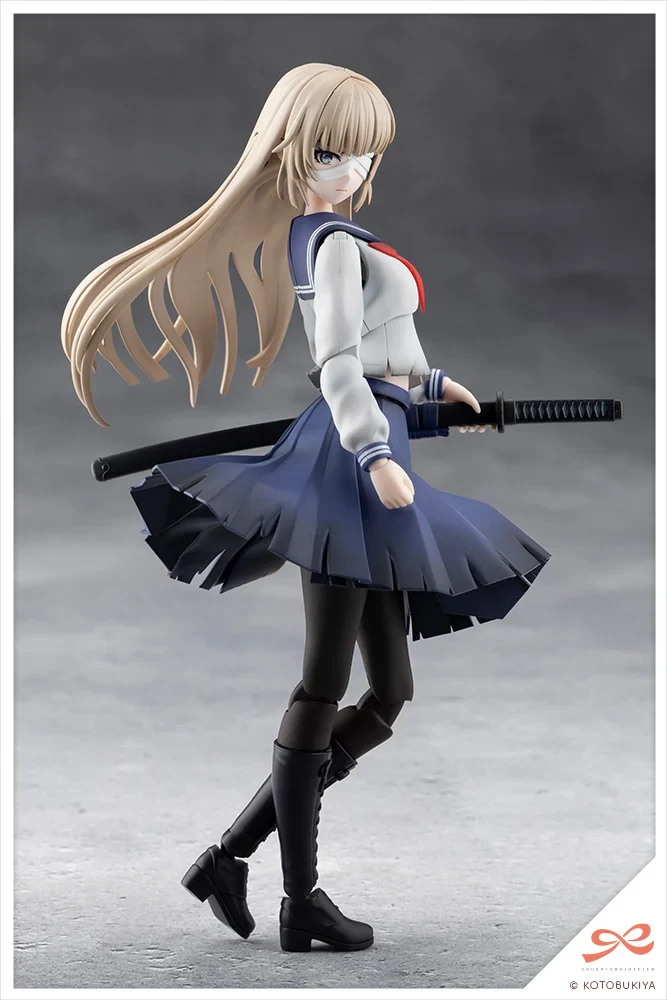 Sousai Shoujo Teien Kuon Yakushiji (Maria Kagaribi Damage Ver. School Girl Emulation) 1/10 Scale Model Kit - Image 5