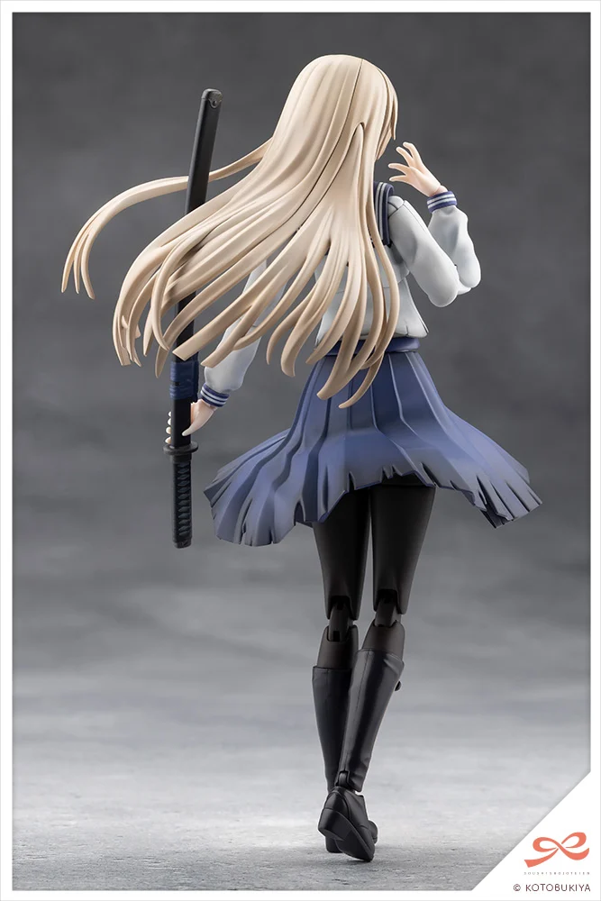 Sousai Shoujo Teien Kuon Yakushiji (Maria Kagaribi Damage Ver. School Girl Emulation) 1/10 Scale Model Kit - Image 6