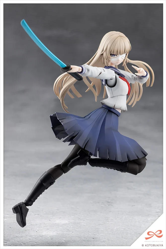 Sousai Shoujo Teien Kuon Yakushiji (Maria Kagaribi Damage Ver. School Girl Emulation) 1/10 Scale Model Kit - Image 7