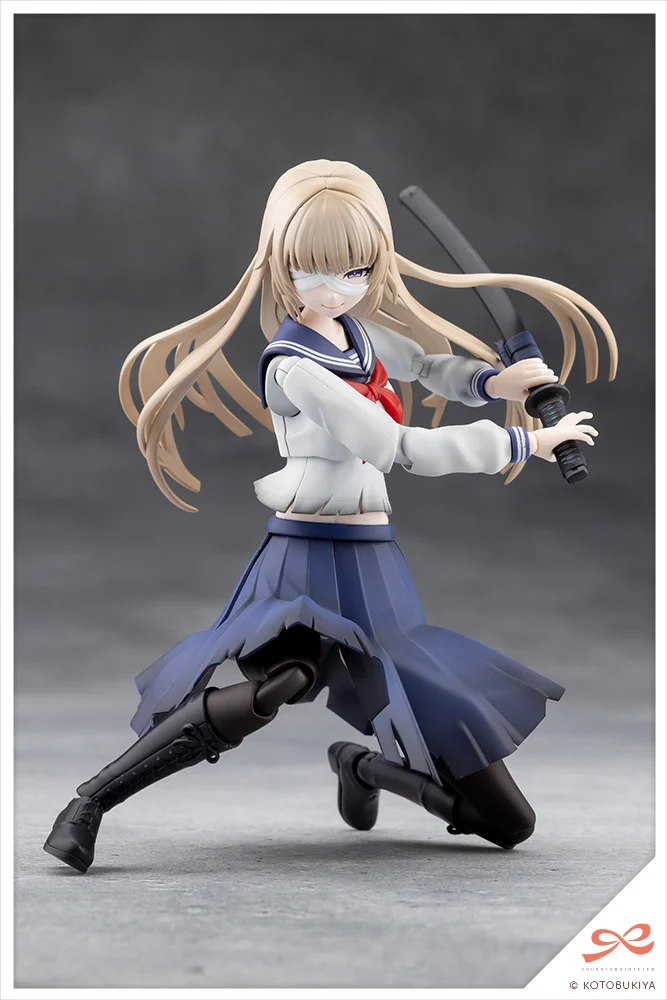Sousai Shoujo Teien Kuon Yakushiji (Maria Kagaribi Damage Ver. School Girl Emulation) 1/10 Scale Model Kit - Image 8
