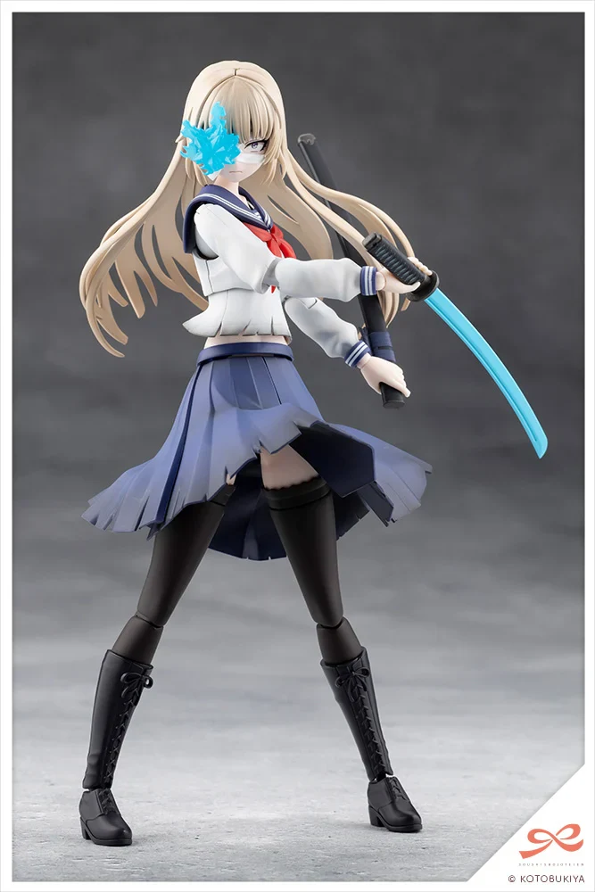 Sousai Shoujo Teien Kuon Yakushiji (Maria Kagaribi Damage Ver. School Girl Emulation) 1/10 Scale Model Kit - Image 9