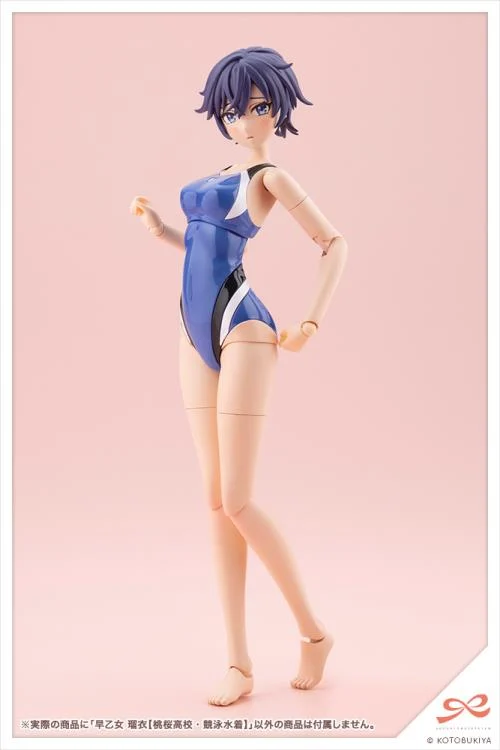 Sousai Shoujo Teien Rui Saotome (Touou High School Competitive Swimsuit) 1/10 Scale Model Kit - Image 12