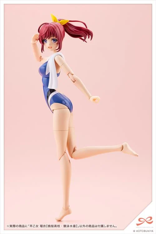 Sousai Shoujo Teien Rui Saotome (Touou High School Competitive Swimsuit) 1/10 Scale Model Kit - Image 13