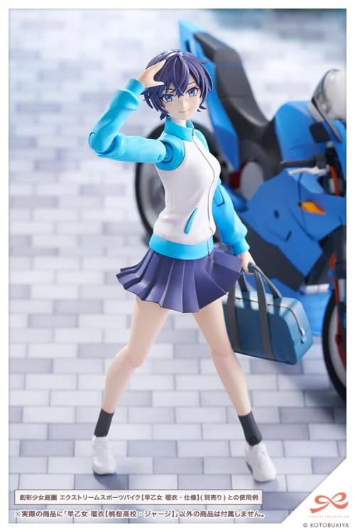 Sousai Shoujo Teien Rui Saotome (Touou High School Tracksuit Ver.) 1/10 Scale Model Kit - Image 24