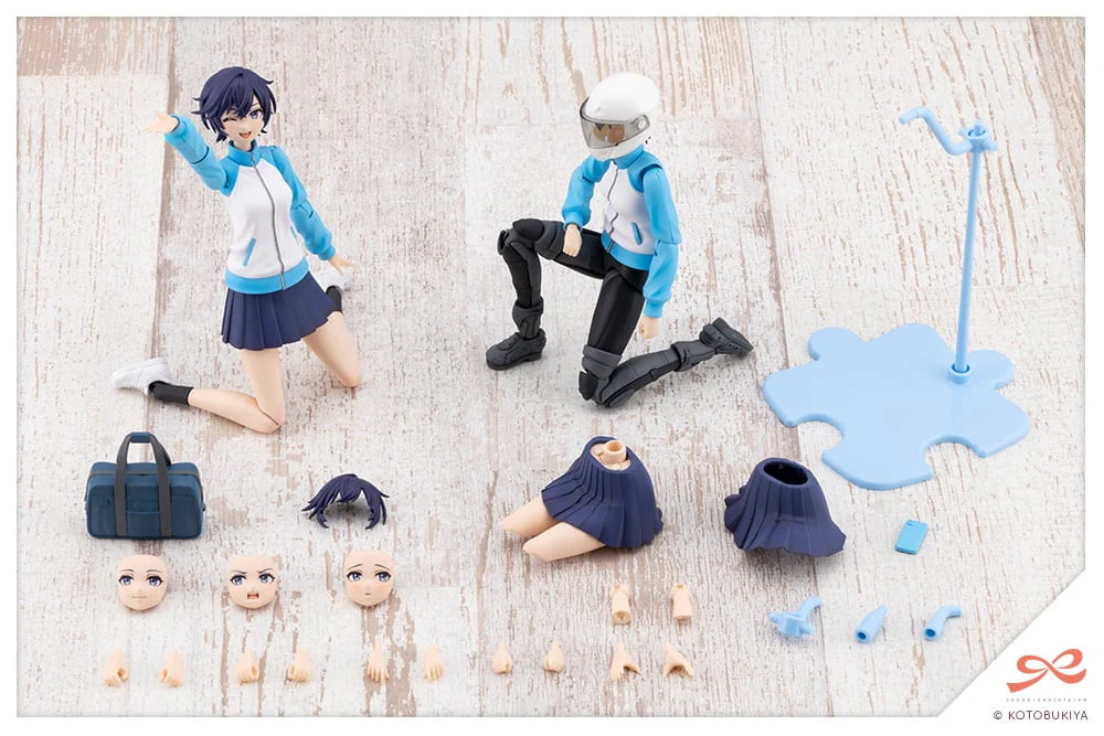 Sousai Shoujo Teien Rui Saotome (Touou High School Tracksuit Ver.) 1/10 Scale Model Kit - Image 27