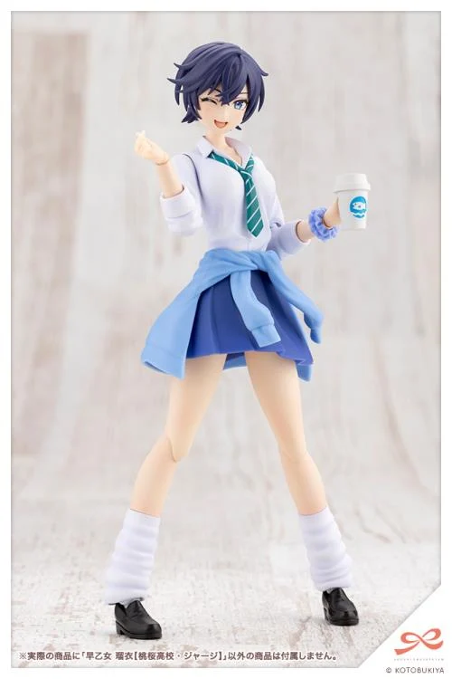 Sousai Shoujo Teien Rui Saotome (Touou High School Tracksuit Ver.) 1/10 Scale Model Kit - Image 5
