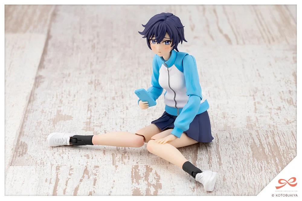Sousai Shoujo Teien Rui Saotome (Touou High School Tracksuit Ver.) 1/10 Scale Model Kit - Image 6