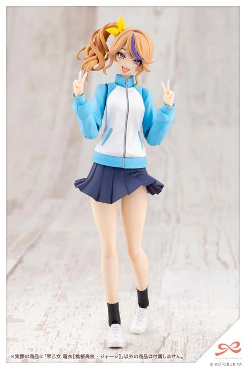 Sousai Shoujo Teien Rui Saotome (Touou High School Tracksuit Ver.) 1/10 Scale Model Kit - Image 8