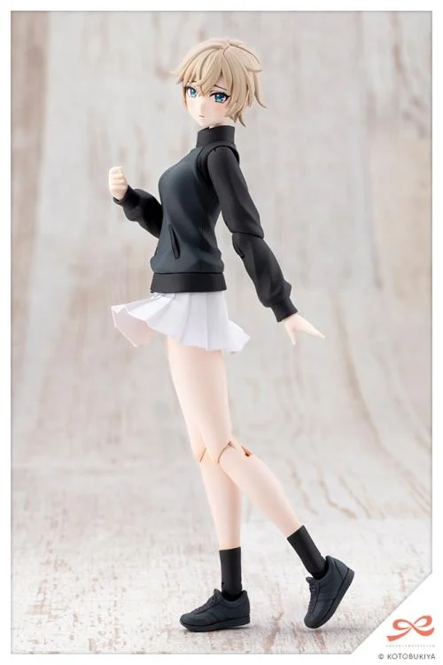 Sousai Shoujo Teien Rui Saotome (Touou High School Tracksuit Ver.) (Dreaming Style Midnight Onyx) 1/10 Scale Model Kit - Image 4