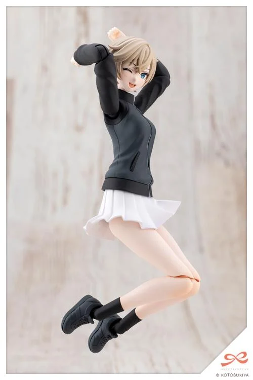 Sousai Shoujo Teien Rui Saotome (Touou High School Tracksuit Ver.) (Dreaming Style Midnight Onyx) 1/10 Scale Model Kit - Image 5
