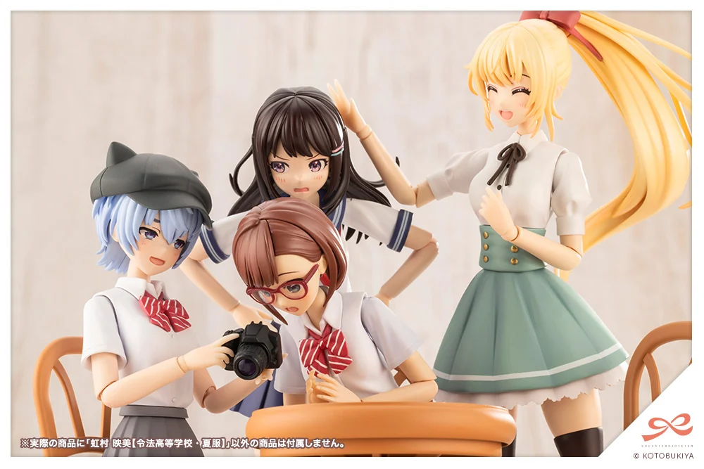 Sousai Shojo Teien Ryobu High School Summer Clothes Eimi Nijimura 1/10 Scale Model Kit - Image 12