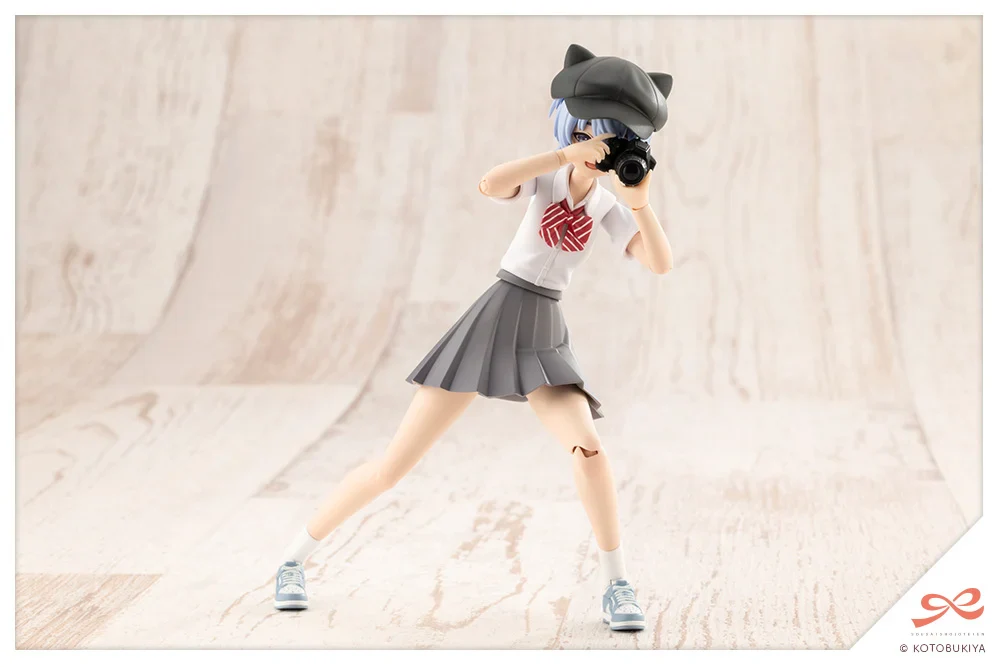 Sousai Shojo Teien Ryobu High School Summer Clothes Eimi Nijimura 1/10 Scale Model Kit - Image 13