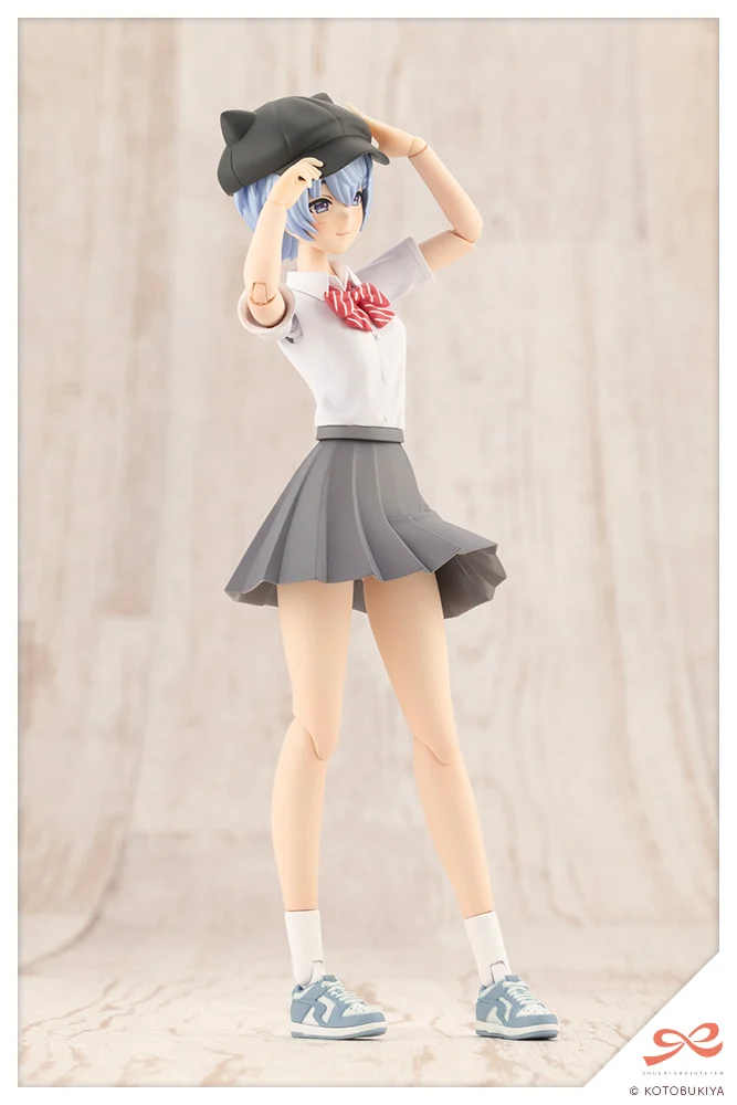 Sousai Shojo Teien Ryobu High School Summer Clothes Eimi Nijimura 1/10 Scale Model Kit - Image 7