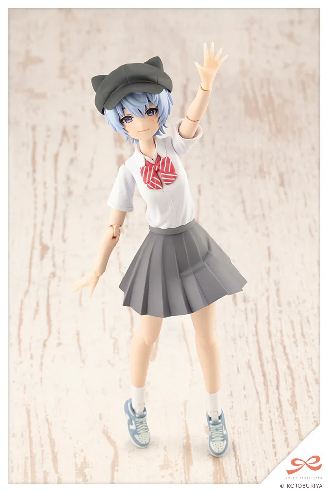 Sousai Shojo Teien Ryobu High School Summer Clothes Eimi Nijimura 1/10 Scale Model Kit - Image 8