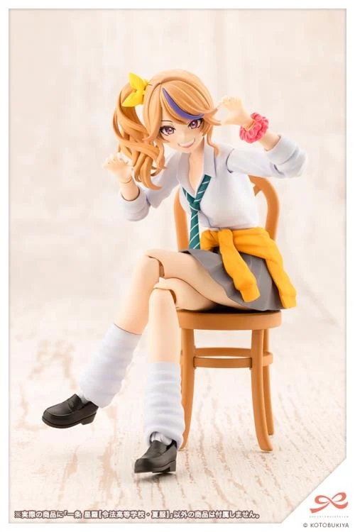 Sousai Shoujo Teien Ryobu High School Summer Clothes Seira Ichijo 1/10 Scale Model Kit - Image 10