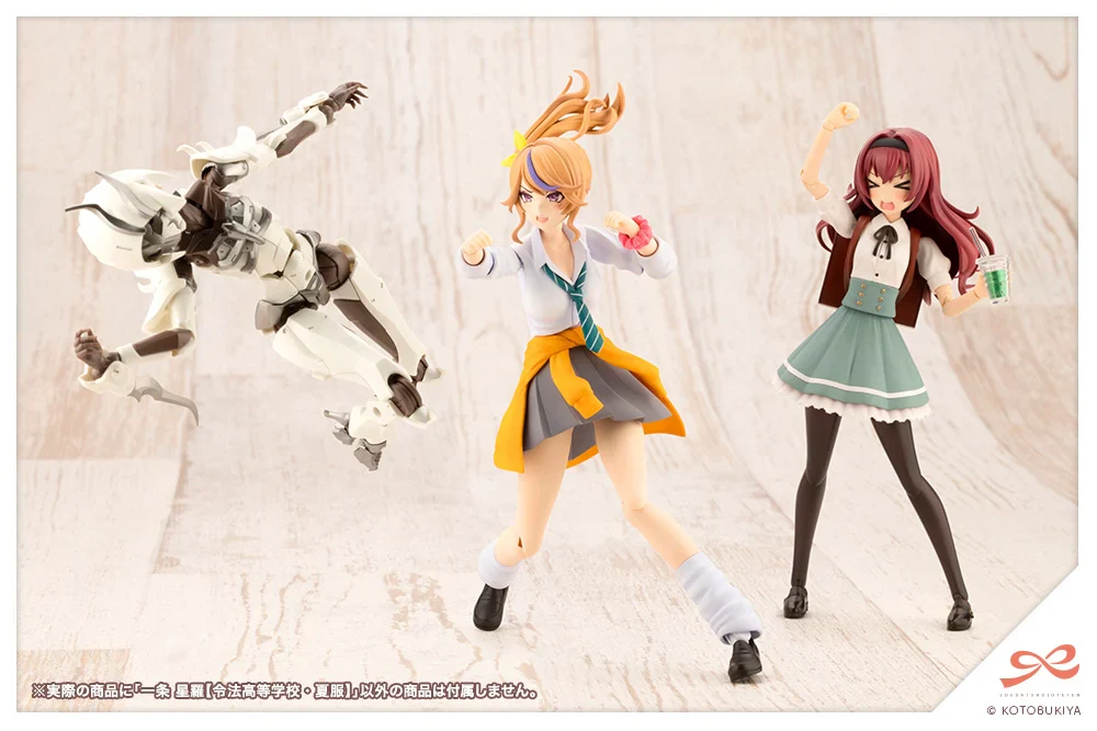 Sousai Shoujo Teien Ryobu High School Summer Clothes Seira Ichijo 1/10 Scale Model Kit - Image 16