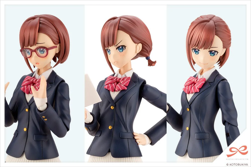 Sousai Shoujo Teien Ryobu High School Winter Clothes Koyomi Takanashi (Dreaming Style) 1/10 Scale Model Kit - Image 14