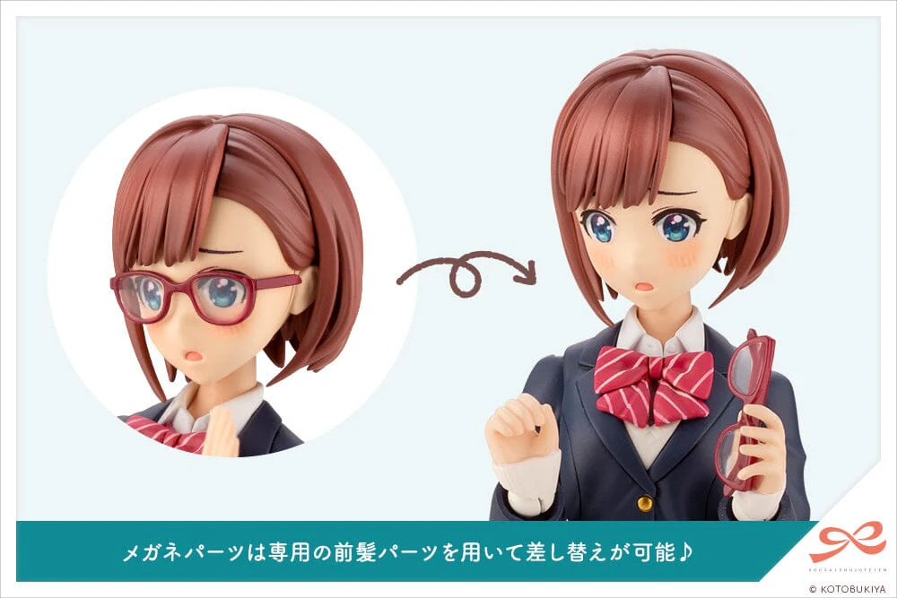 Sousai Shoujo Teien Ryobu High School Winter Clothes Koyomi Takanashi (Dreaming Style) 1/10 Scale Model Kit - Image 15
