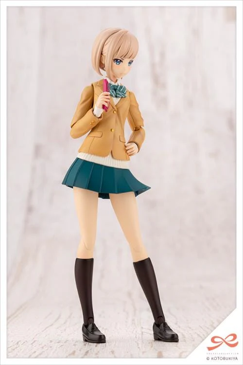 Sousai Shoujo Teien Ryobu High School Winter Clothes Koyomi Takanashi (Dreaming Style Classic Ivy Ver.) 1/10 Scale Model Kit - Image 3