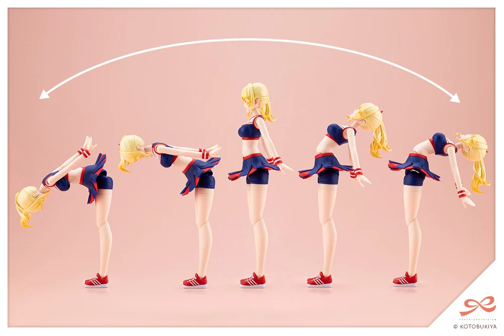 Sousai Shoujo Teien Seira Ichijo (Cheerleading Costume Dreaming Style Vitamin Yell Ver.) 1/10 Scale Model Kit - Image 10