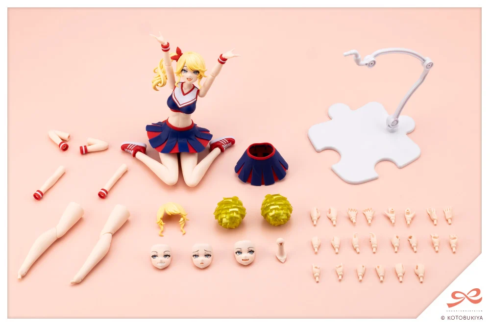 Sousai Shoujo Teien Seira Ichijo (Cheerleading Costume Dreaming Style Vitamin Yell Ver.) 1/10 Scale Model Kit - Image 11