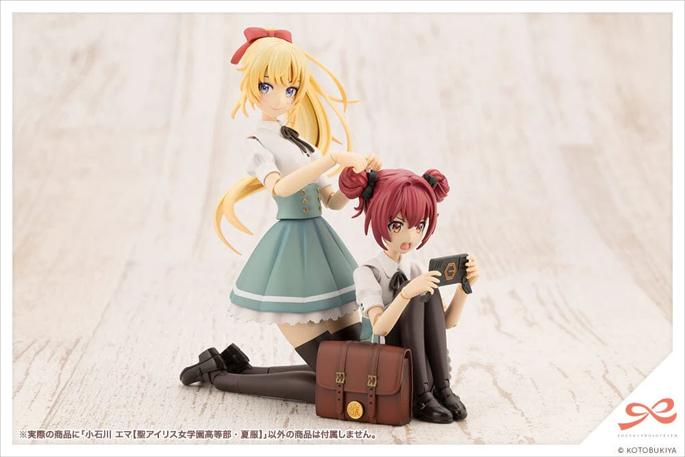 Sousai Shoujo Teien St. Iris Gakuen Girls' High School Summer Clothes Emma Koishikawa 1/10 Scale Model Kit - Image 16