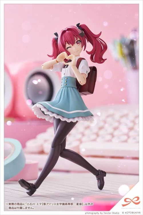 Sousai Shoujo Teien St. Iris Gakuen Girls' High School Summer Clothes Emma Koishikawa 1/10 Scale Model Kit - Image 21
