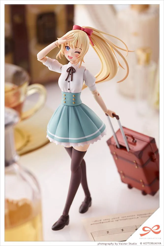 Sousai Shoujo Teien St. Iris Gakuen Girls' High School Summer Clothes Saeki Ritsuka 1/10 Scale Model Kit - Image 18