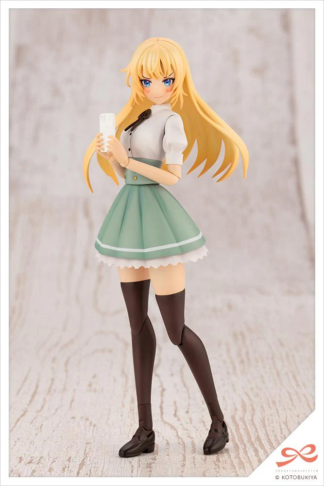 Sousai Shoujo Teien St. Iris Gakuen Girls' High School Summer Clothes Saeki Ritsuka 1/10 Scale Model Kit - Image 5