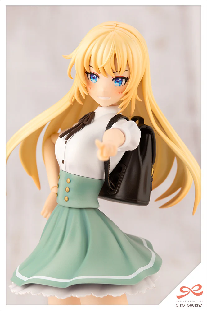 Sousai Shoujo Teien St. Iris Gakuen Girls' High School Summer Clothes Saeki Ritsuka 1/10 Scale Model Kit - Image 7