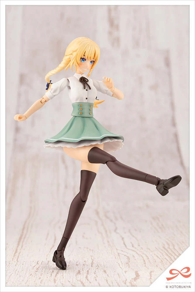 Sousai Shoujo Teien St. Iris Gakuen Girls' High School Summer Clothes Saeki Ritsuka 1/10 Scale Model Kit - Image 8