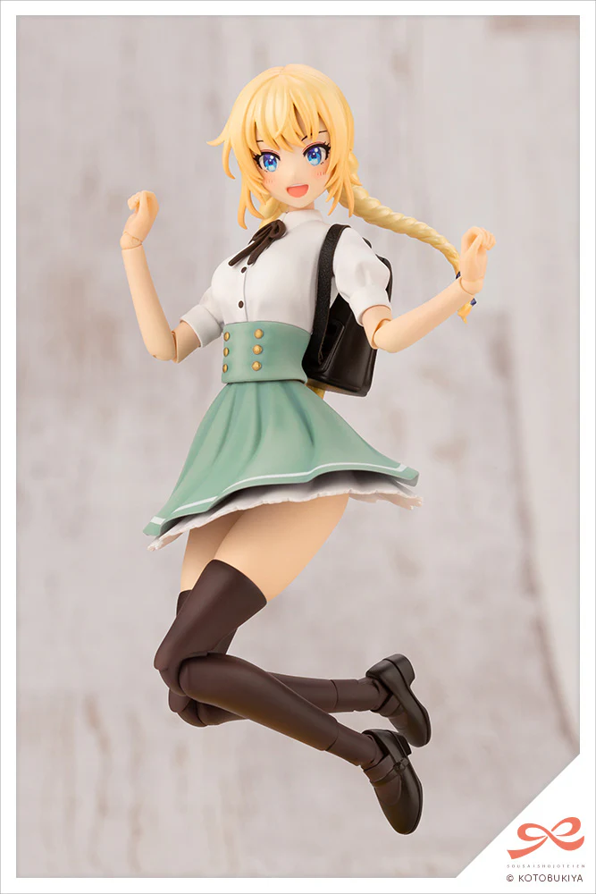 Sousai Shoujo Teien St. Iris Gakuen Girls' High School Summer Clothes Saeki Ritsuka 1/10 Scale Model Kit - Image 9