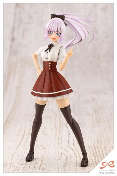 Sousai Shoujo Teien St. Iris Gakuen Girls' High School Summer Clothes Saeki Ritsuka (Dreaming Style Noble Rose Ver.) 1/10 Scale Model Kit - Image 2